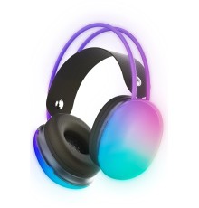 KRH1 RGB Kafaüstü Kablosuz Kulaklık - Siyah