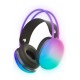 Karler Bass KRH1 RGB Kafaüstü Kablosuz Kulaklık - Siyah