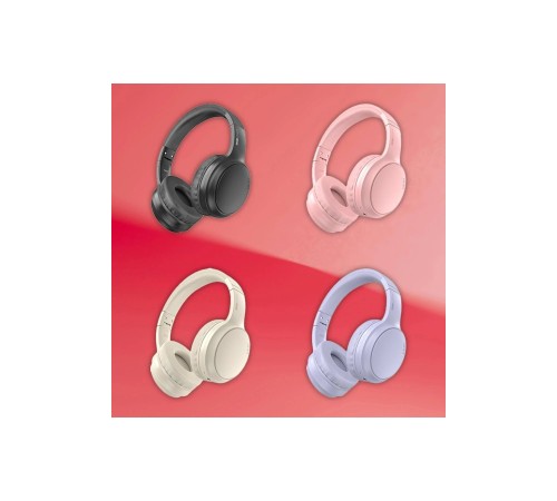 Karler Bass KRH4 Aktif Gürültü Engelleyici Özellikli Kafaüstü Kablosuz Bluetooth Kulaklık - Siyah