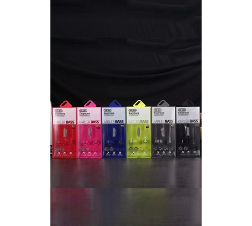 KR-204 Kablolu Kulaklık - Kırmızı KR-204 Kablolu Kulaklık - Kırmızı