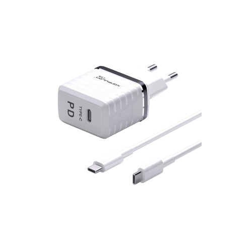 Konfulon C32D 20W PD Şarj Cihazı + DC15 1M 20W 5A Type-C to Type-C Kablolu Şarj Cihazı Konfulon C32D 20W PD Şarj Cihazı + DC15 1M 20W 5A Type-C to Type-C Kablolu Şarj Cihazı