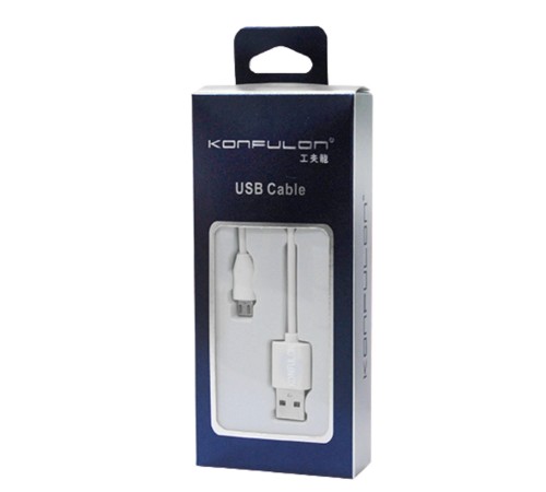 Konfulon S02 Micro USB Kablo 1M 2.4A Konfulon S02 Micro USB Kablo 1M 2.4A