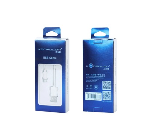 Konfulon S05 Lightning Kablo iphone Uyumlu 1M 2.1A