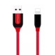 Konfulon S51 Lightning Kablo iphone Uyumlu 1M 3A - Siyah
