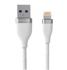 S83 Seramik Uçlu Lightning Kablo iphone Uyumlu 1M 3.1A - Beyaz