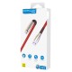 Konfulon S88 Metal Uçlu Micro USB Kablo 1M 2.4A - Kırmızı