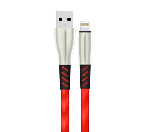 Konfulon S89 Metal Uçlu Lightning Kablo iphone Uyumlu 1M 2.4A - Kırmızı Konfulon S89 Metal Uçlu Lightning Kablo iphone Uyumlu 1M 2.4A - Kırmızı