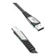 Konfulon DC18 Type-C Kablo 1M 5A - Siyah
