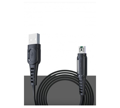 Konfulon DC24 Micro USB Kablo 1.2M 4A - Siyah