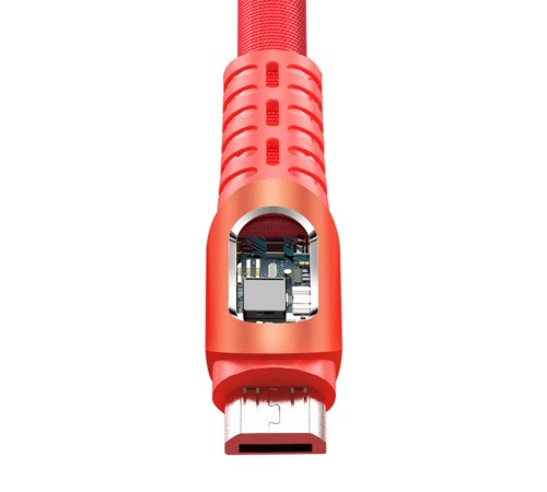 Konfulon DC28 Micro USB Kablo 1M 2.4A - Mavi Konfulon DC28 Micro USB Kablo 1M 2.4A - Mavi