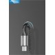 Konfulon DC62 3in1 Type-C to 60W Type-C / 12W Lightning / 15W Micro 1.2M Hızlı Şarj Kablo - Siyah