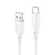 Konfulon DC65 USB to Type-C 1M 3.0A Hızlı Şarj Kablo - Beyaz