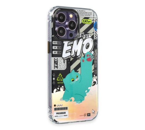 iPhone 14 Pro Max Kılıf Cat Desenli Kapak - Cat - 3 iPhone 14 Pro Max Kılıf Cat Desenli Kapak - Cat - 3
