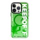 Keep Off iPhone 15 Pro Max Summer Travel Magsafe Kapak - Green Mood
