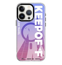 Keep Off iPhone 15 Pro Max Summer Travel Magsafe Kapak - Quiet Wandering