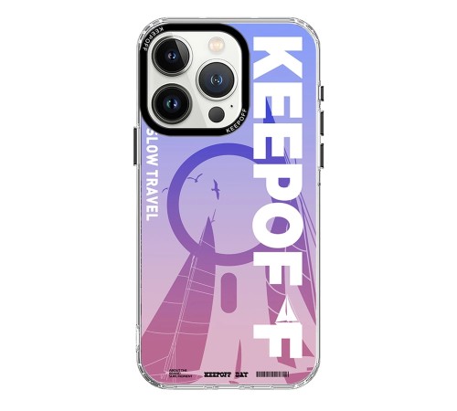 Keep Off iPhone 15 Pro Max Summer Travel Magsafe Kapak - Quiet Wandering Keep Off iPhone 15 Pro Max Summer Travel Magsafe Kapak - Quiet Wandering