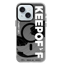 Keep Off iPhone 15 Summer Travel Magsafe Kapak - Starry Night