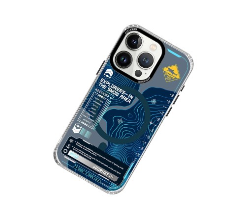 iPhone 15 Pro Map Magsafe Kapak - Island iPhone 15 Pro Map Magsafe Kapak - Island