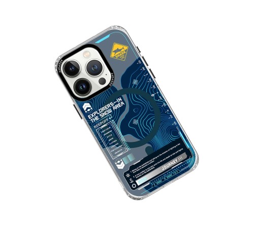 Keep Off iPhone 15 Pro Max Map Magsafe Kapak - Island Keep Off iPhone 15 Pro Max Map Magsafe Kapak - Island