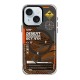 Keep Off iPhone 15 Map Magsafe Kapak - Desert