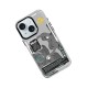 Keep Off iPhone 15 Map Magsafe Kapak - Snowfield