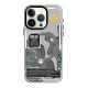 Keep Off iPhone 15 Pro Max Map Magsafe Kapak - Snowfield
