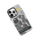 Keep Off iPhone 15 Pro Max Map Magsafe Kapak - Snowfield
