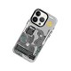 Keep Off iPhone 15 Pro Max Map Magsafe Kapak - Snowfield
