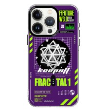 Keep Off iPhone 15 Pro Parallel Space Time Magsafe Kapak - Heart of Atom