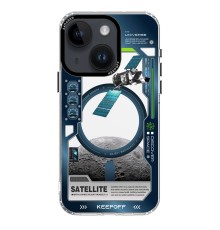 Keep Off iPhone 15 Aerospace Magsafe Kapak - Satellite