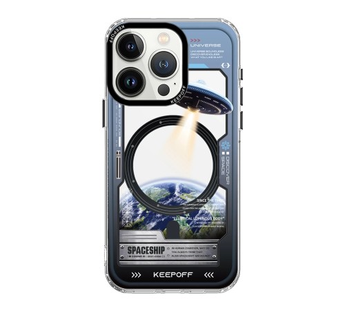 Keep Off iPhone 15 Pro Max Aerospace Magsafe Kapak - Aircraft Keep Off iPhone 15 Pro Max Aerospace Magsafe Kapak - Aircraft