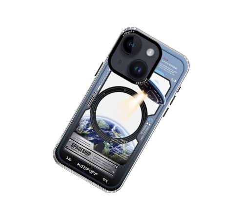 Keep Off iPhone 15 Aerospace Magsafe Kapak - Aircraft Keep Off iPhone 15 Aerospace Magsafe Kapak - Aircraft