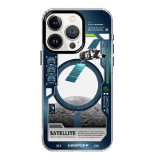 Keep Off iPhone 15 Pro Max Aerospace Magsafe Kapak - Satellite