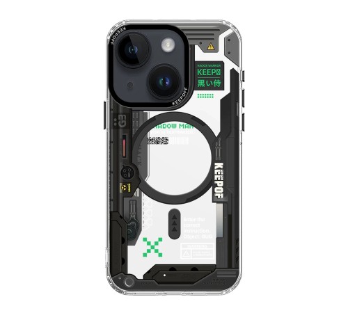 iPhone 15 Future Armor Magsafe Kapak - Black Samurai iPhone 15 Future Armor Magsafe Kapak - Black Samurai