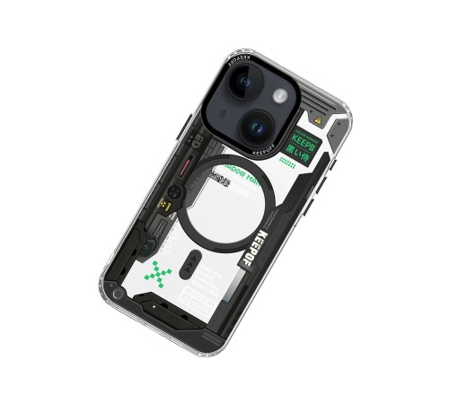 iPhone 15 Future Armor Magsafe Kapak - Black Samurai iPhone 15 Future Armor Magsafe Kapak - Black Samurai