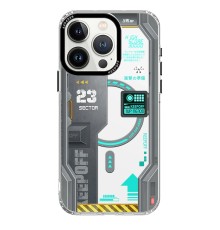 Keep Off iPhone 15 Pro Max Future Armor Magsafe Kapak - Advance Attack