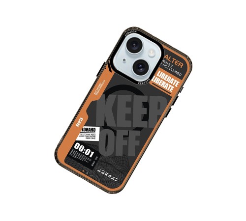 Keep Off iPhone 15 Imagination Of Time Magsafe Kapak - Escape From Keep Off iPhone 15 Imagination Of Time Magsafe Kapak - Escape From