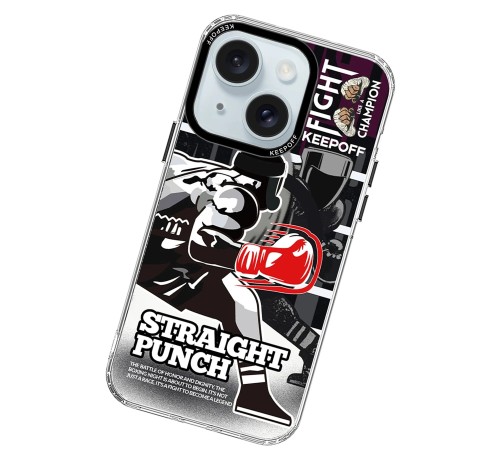 Keep Off iPhone 15 Arena Fighting Magsafe Kapak - Duel Keep Off iPhone 15 Arena Fighting Magsafe Kapak - Duel