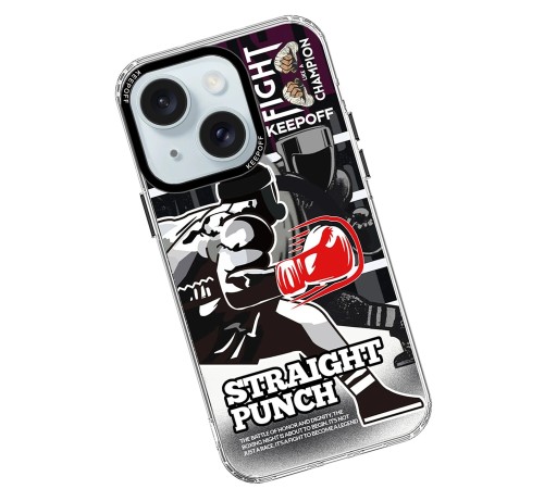 Keep Off iPhone 15 Arena Fighting Magsafe Kapak - Duel Keep Off iPhone 15 Arena Fighting Magsafe Kapak - Duel