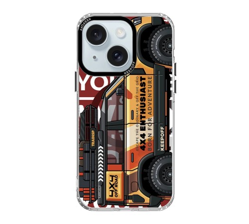 iPhone 15 Cross Country Travel Magsafe Kapak - Desert iPhone 15 Cross Country Travel Magsafe Kapak - Desert