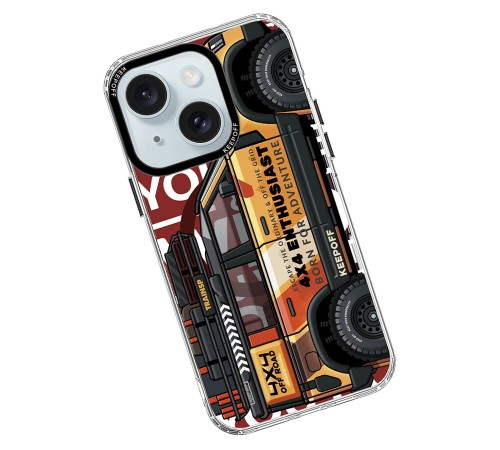 iPhone 15 Cross Country Travel Magsafe Kapak - Desert iPhone 15 Cross Country Travel Magsafe Kapak - Desert
