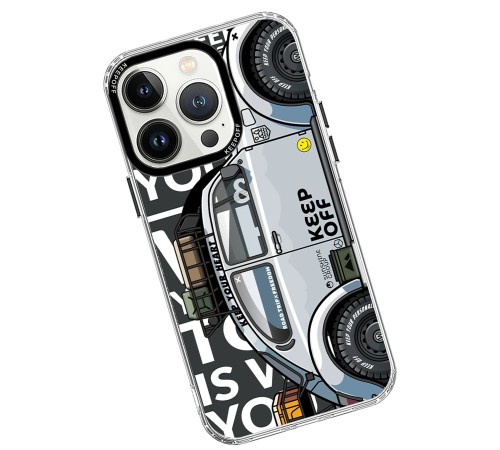 Keep Off iPhone 15 Pro Cross Country Travel Magsafe Kapak - Highway Keep Off iPhone 15 Pro Cross Country Travel Magsafe Kapak - Highway
