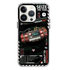 Keep Off iPhone 15 Pro Max Battlefield Magsafe Kapak - Blasting