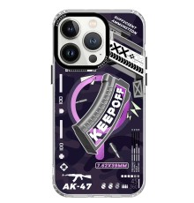 Keep Off iPhone 15 Pro Battlefield Magsafe Kapak - Prepare Ammuniton