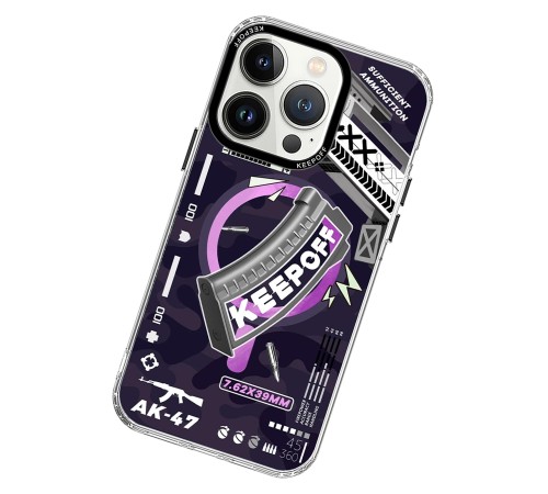 Keep Off iPhone 15 Pro Battlefield Magsafe Kapak - Prepare Ammuniton Keep Off iPhone 15 Pro Battlefield Magsafe Kapak - Prepare Ammuniton