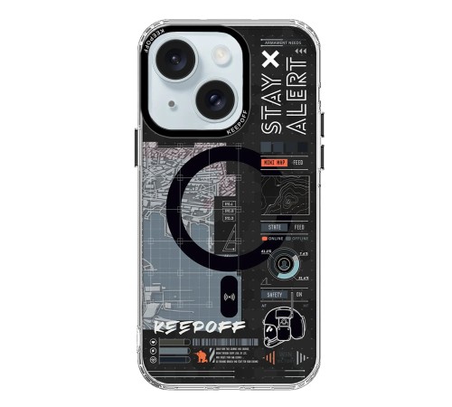 Keep Off iPhone 15 Battlefield Magsafe Kapak - Strategy Keep Off iPhone 15 Battlefield Magsafe Kapak - Strategy