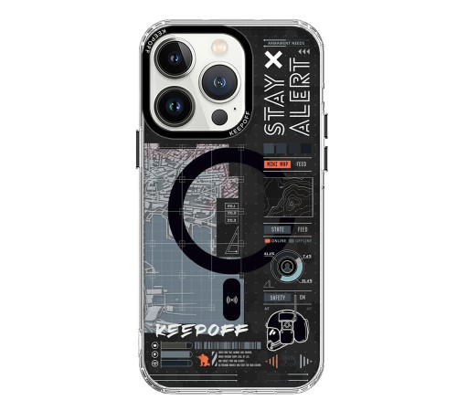 Keep Off iPhone 15 Pro Battlefield Magsafe Kapak - Strategy Keep Off iPhone 15 Pro Battlefield Magsafe Kapak - Strategy