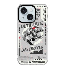 Keep Off iPhone 15 DNA Magsafe Kapak - Godzilla