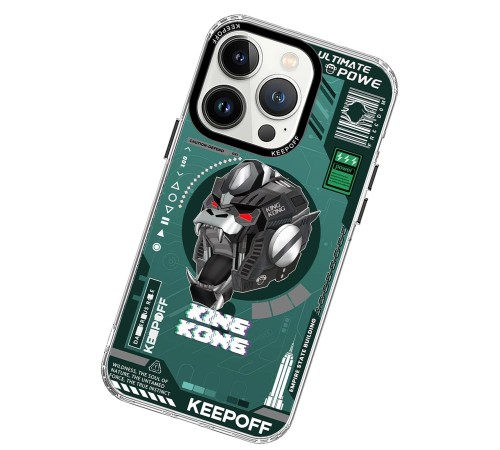 iPhone 15 Pro Max DNA Magsafe Kapak - King Kong iPhone 15 Pro Max DNA Magsafe Kapak - King Kong