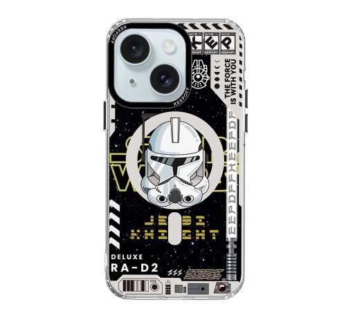 iPhone 15 DNA Magsafe Kapak - Jedi Knight iPhone 15 DNA Magsafe Kapak - Jedi Knight